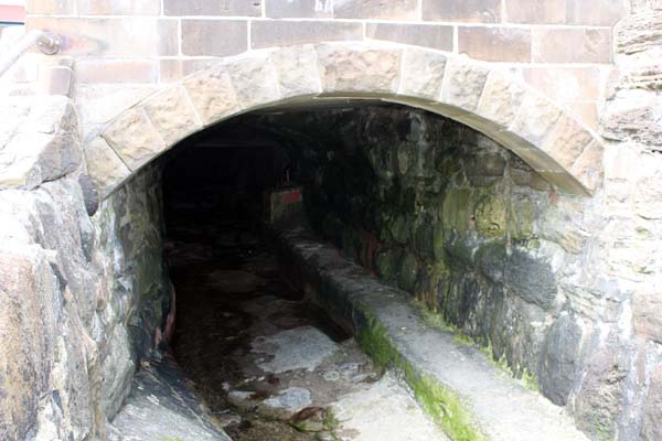 A smugglers tunnel