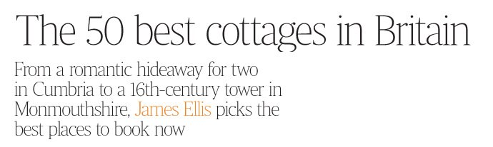 The Times header article